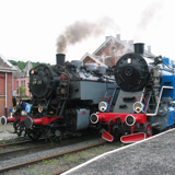 The Trois Vallées steam railway, Mariembourg and Treignes