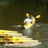 Yellow Libert Kayaks - Kayak Down the River Lesse