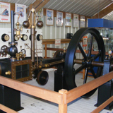 The Trois Vallées Steam Train Museum in Treignes