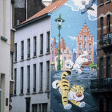 Mural Art - Billy The Cat