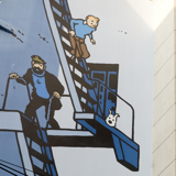 Mural Art - Tintin Fresco