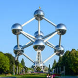 Couple's Visit to the Atomium