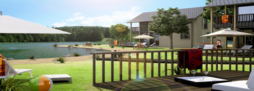 Golden Lakes Village, the Eau d'Heures Lakes