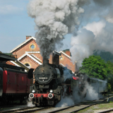 The Trois Vallées steam railway, Mariembourg and Treignes