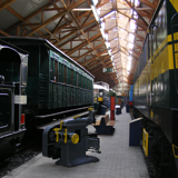 The Trois Vallées Steam Train Museum in Treignes