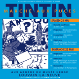 Herge Museum: Herge and Tintin Fleemarket