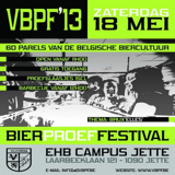 <strong>18/05/2013 ></strong> VBPF BierProefFestival : Festival de bières !