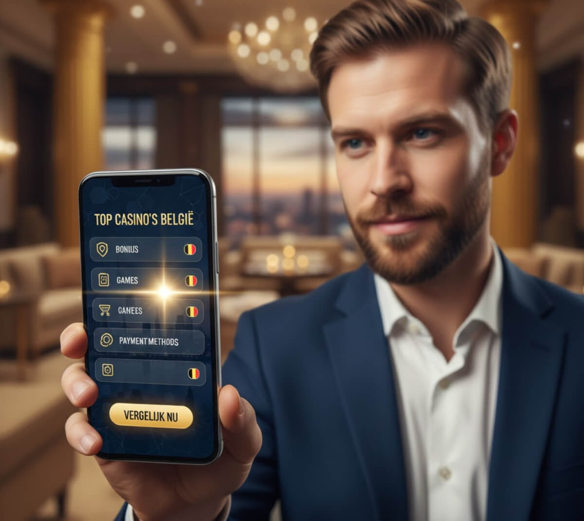 Beste online casino’s in België vergelijken – veilig spelen, snelle uitbetalingen en Belgische betaalmethoden.