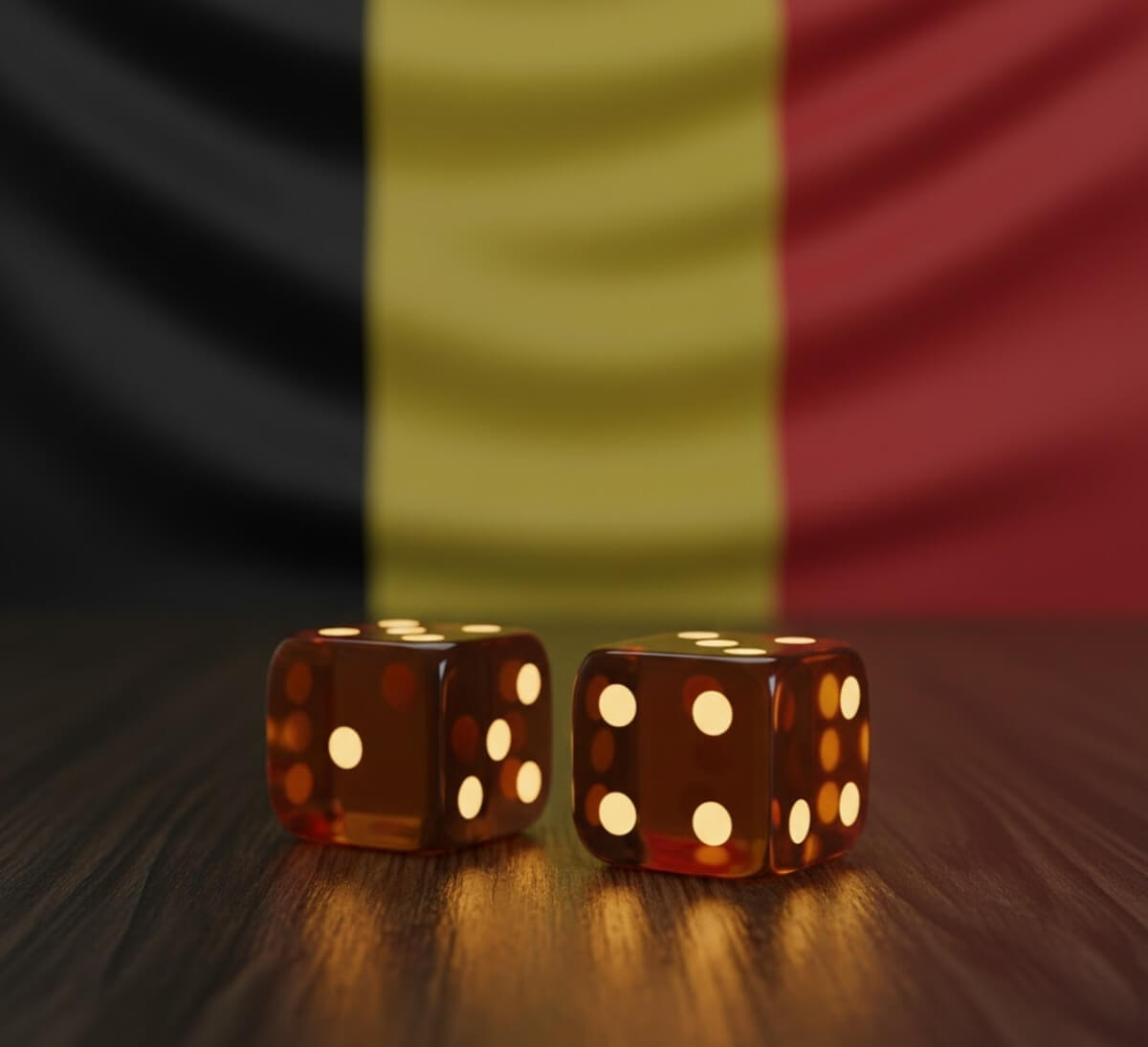 Dés belges – icône du jeu en ligne en Belgique